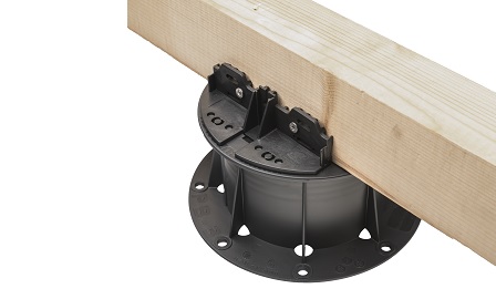 Plots réglables de terrasse