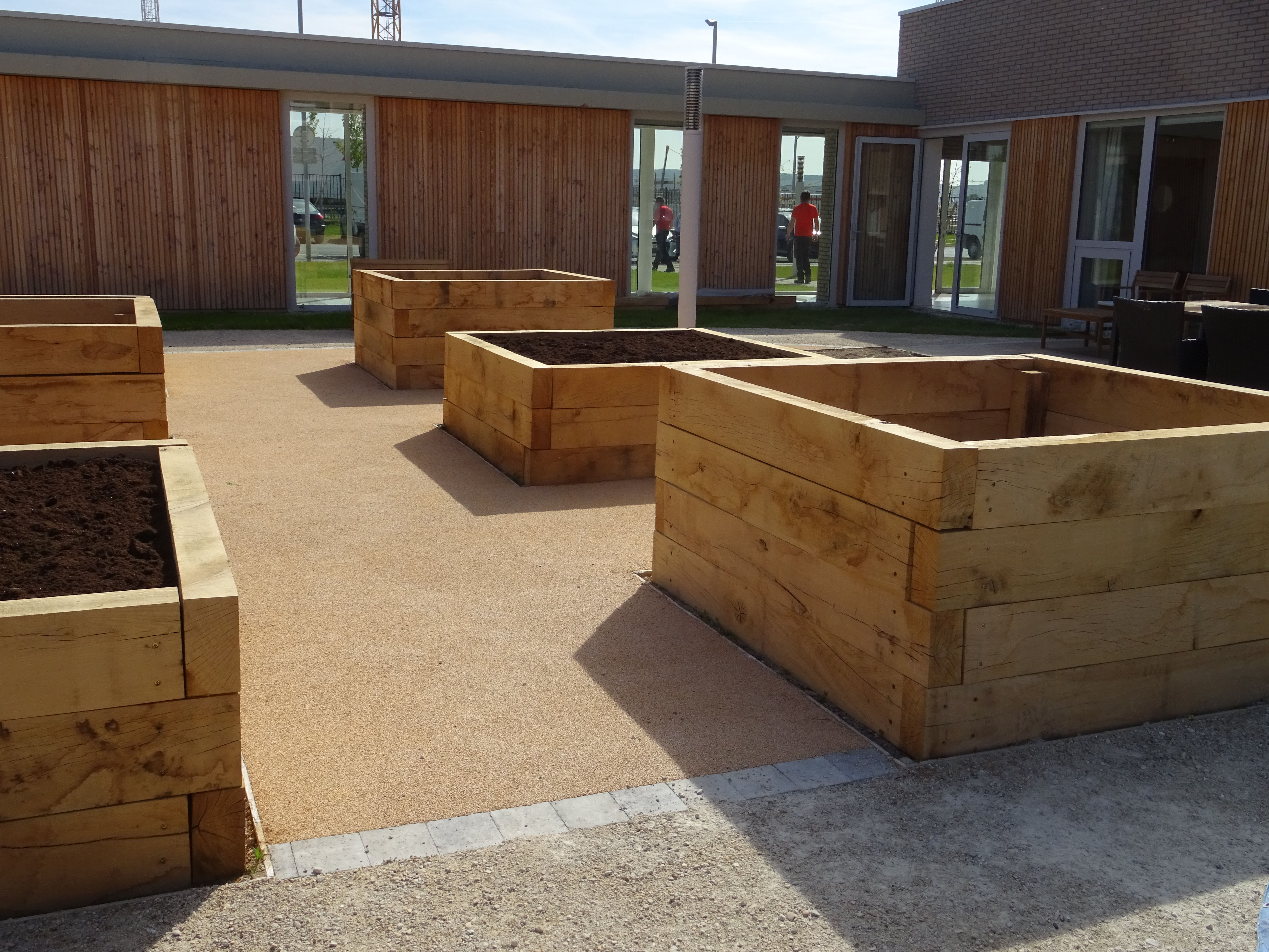 Jardinières et carrés potager